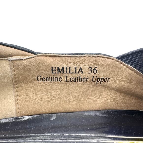 L’Artiste Spring Step | Women | Emilia Leather Floral Slip On Shoes | Sz 5.5-6 - Picture 7 of 13